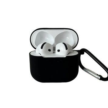 Чохол на навушники AirPods 4 чорний 01030103 фото